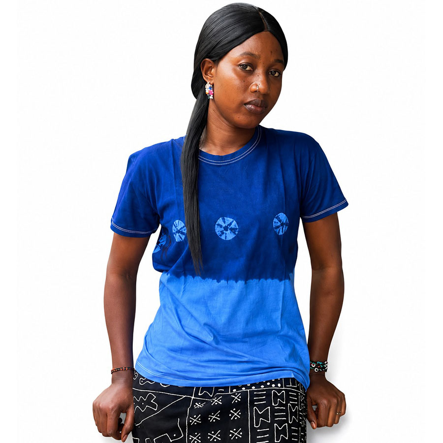 T-shirt Femme Teinture Artisanale