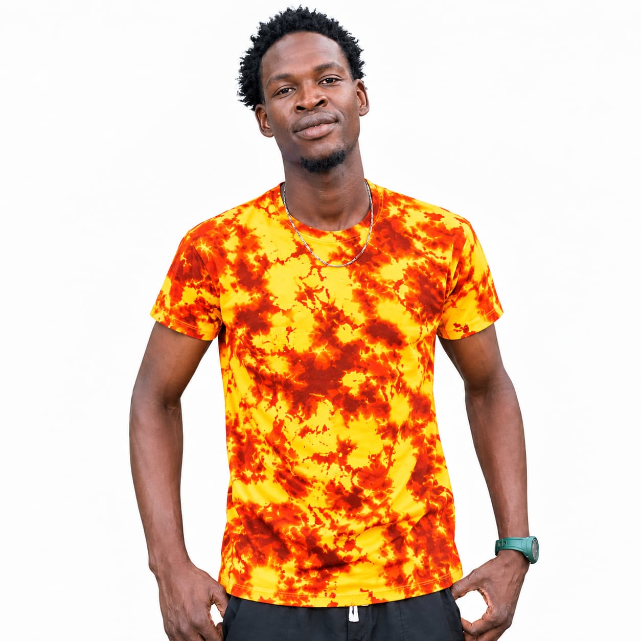 T-shirt Homme Teinture Artisanale degradée